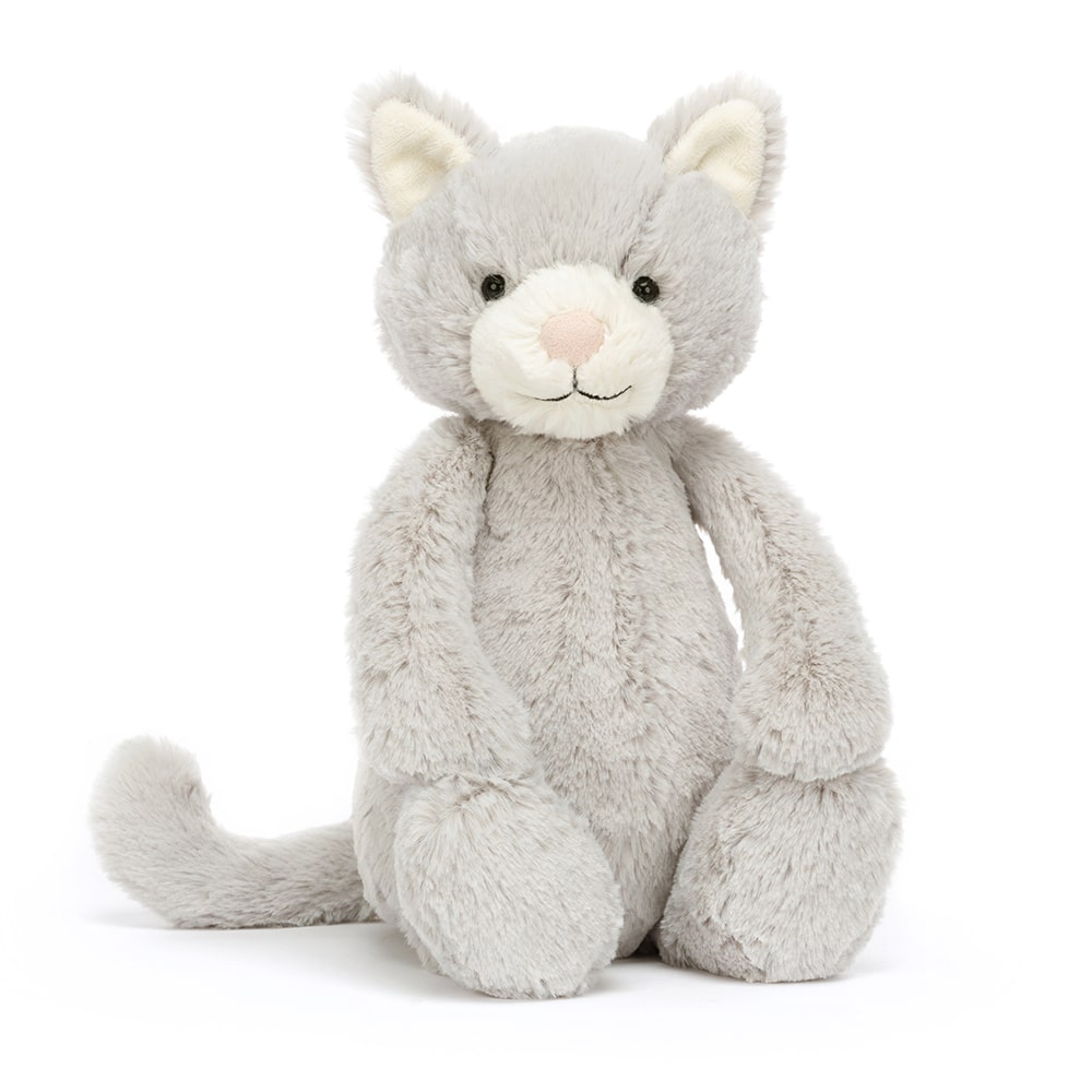 Jellycat Bashful Grey Kitty Plush – Lush Plushies